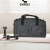 Maleta deportiva Charly - color gris